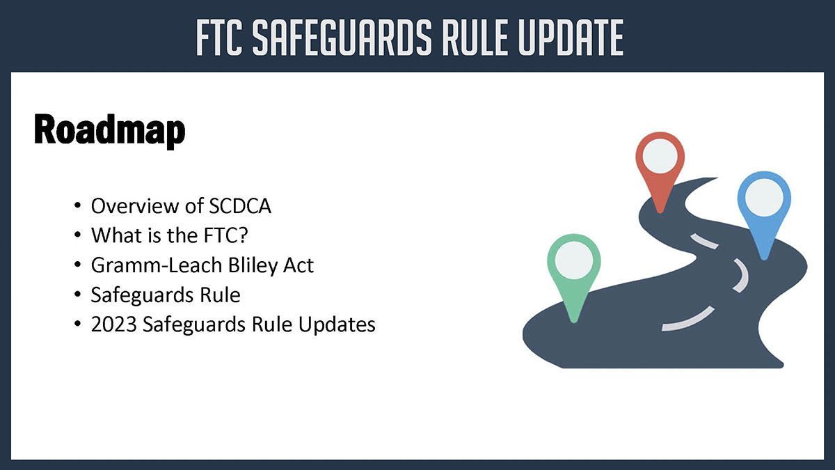 Preview image for the webinar titled "FTC Safeguards Rule Update"