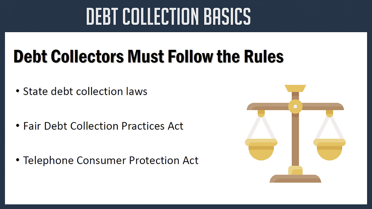 Thumbnail preview for the webinar Debt Collection Basics